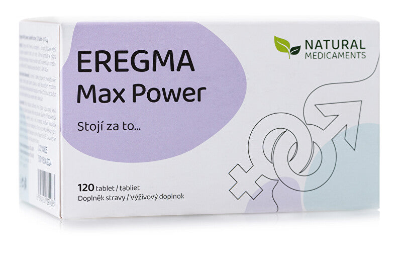 Natural medicaments Eregma Potenza Max 100 tabletter + 20 gratistabletter