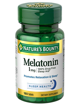 Nature's Bounty Melatonin Supplement 1mg