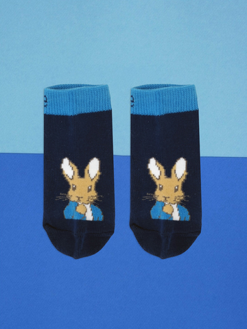 Blade & Rose Peter Rabbit Navy Socks 0-6 Months Matron Inn