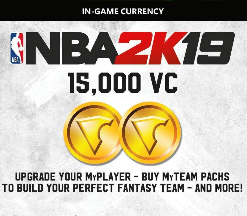 NBA 2K19 - 15,000 VC Pack DLC XBOX One CD Key