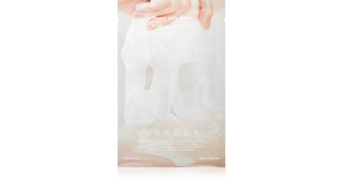 Needly Peony Jelly Illuminating Face Mask - 33ml