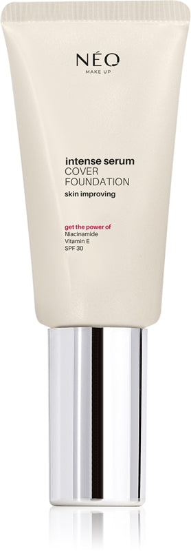 NEO MAKE UP Intense serum Cover foundation for a look naturale SPF 30 color 00 Alabaster 30 ml