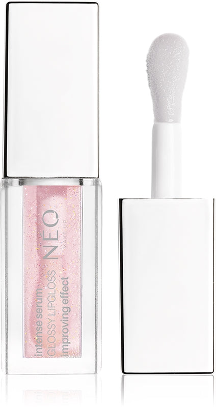 NEO MAKE UP Sérum brillant à lèvres Intense Glossy couleur 03 Pinky Blink 5 ml