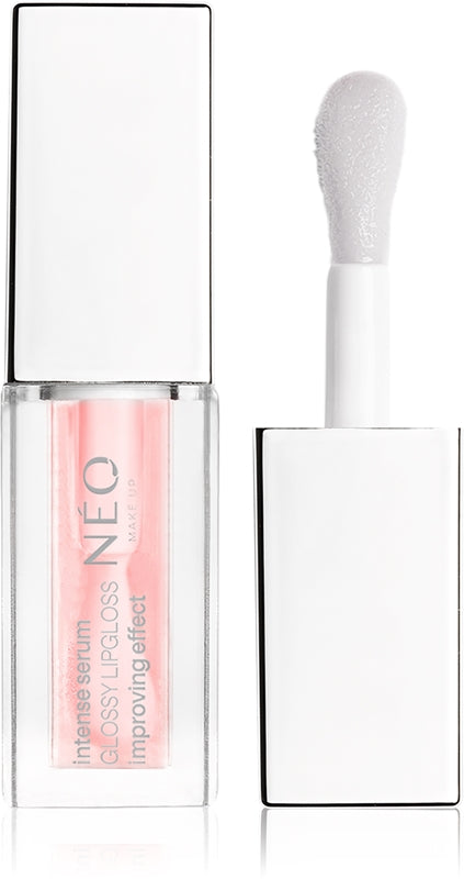 NEO MAKE UP Intensive Glossy Serum Lipgloss Behandlung Farbe 02 Blush Spülung 5 ml