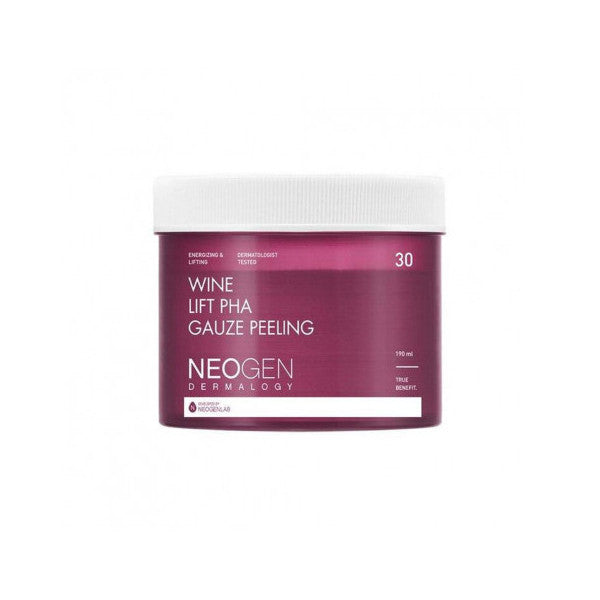 NEOGEN Dermalogy - Wine Lift PHA Gauze Peeling - 190ml - 30ea