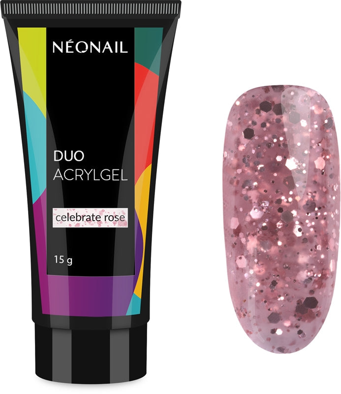 NEONAIL Duo Acrylgel Celebrate Rose Żel do paznokci żelowych i akrylowych 15 g