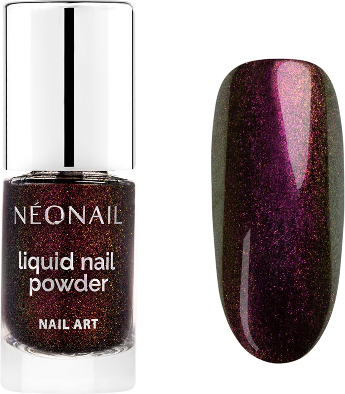 NEONAIL Art Liquid Glitter Powder til Negle Farve Chameleon 02 6,5 ml