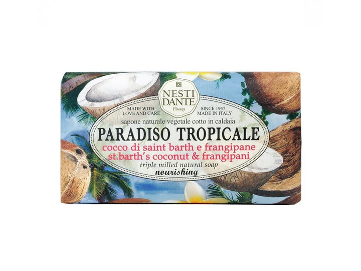 Nesti Dante Sapone Tropical Paradise Coconut of St Barth & Frangipane 250g