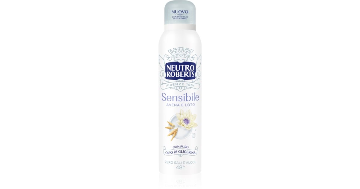 Neutro Roberts Avena e Loto deodorantspray med 48 timers effekt 150 ml