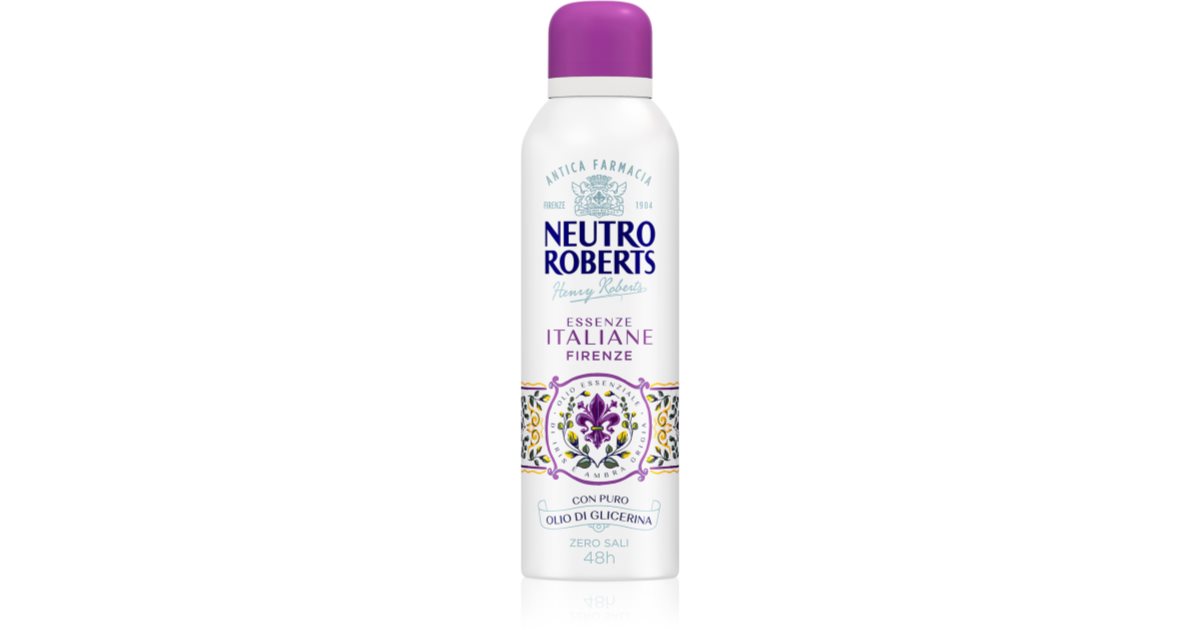 Neutro Roberts Italiane Firenze deodorantspray med 48 timers effekt 200 ml