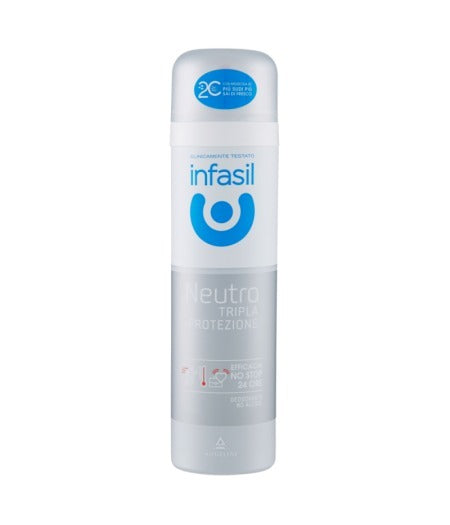 Infasil Nøytral trippelbeskyttelsesdeodorantspray 150 ml