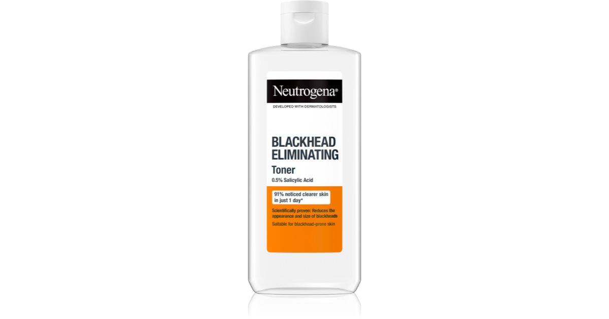 Neutrogena Loțiune tonică de curățare pentru eliminarea punctelor negre împotriva punctelor negre 200 ml