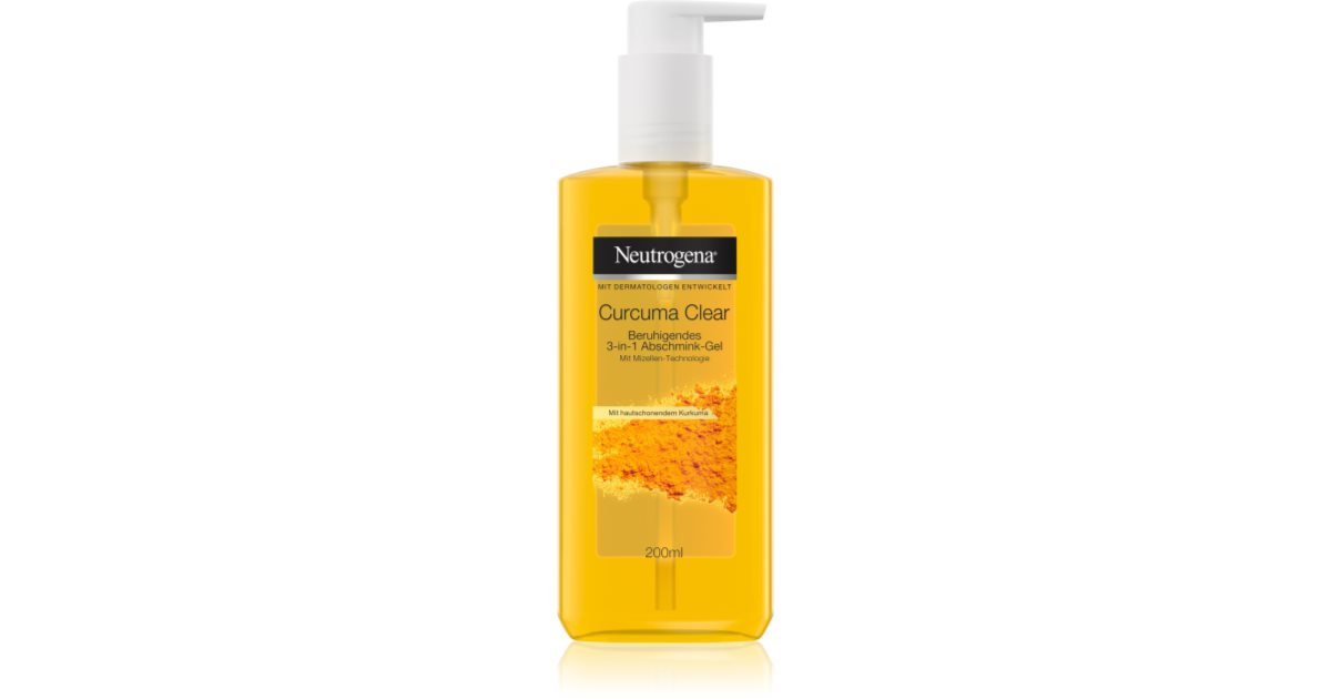 Neutrogena Gurkemeie beroligende rensegel Clear 200 ml