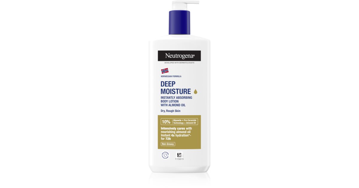 Neutrogena Deep Moisturizing Body Lotion with Oil - 400ml