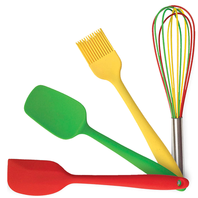Cooking Silicone Kitchen Utensils Set (2-Pack)