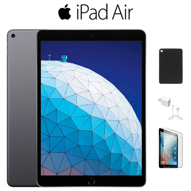 Apple® iPad Air 10.5"  64GB with Case, Charger & Screen Protector