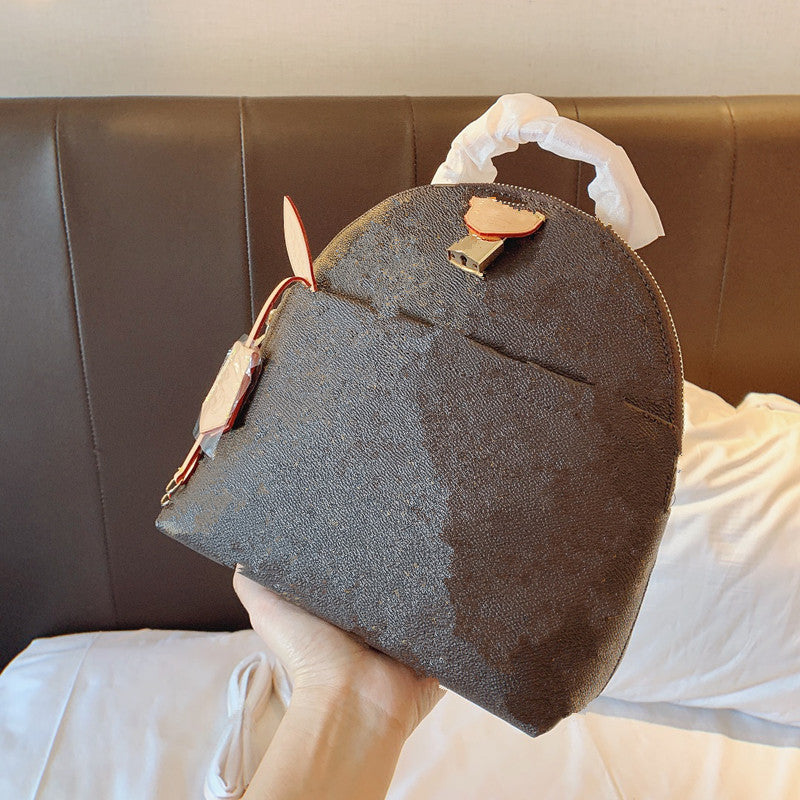 Lady Backpack Back Leather Genuine Presbyopic Fashion Mini Backpacks Fow Women Body Pack Shoulder Purse Handbag Bag Handbags Cross Bags Kedo