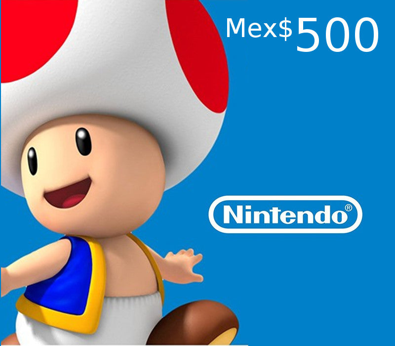 Nintendo eShop Prepaid Card MXN 500 MX Key