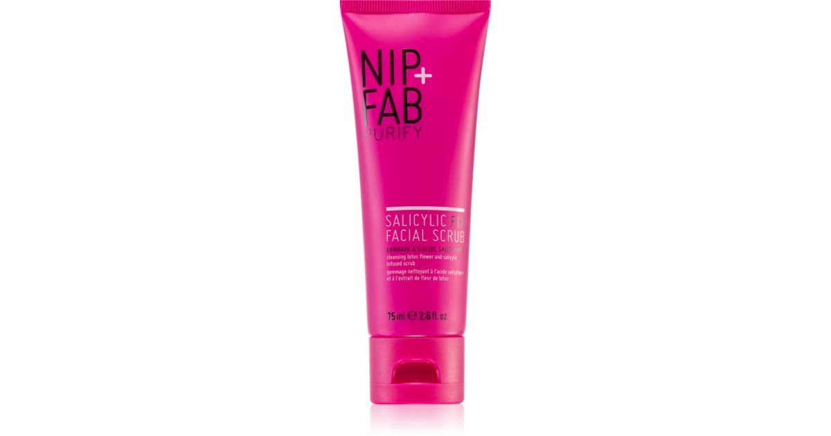 Gommage visage NIP+FAB Salicylic Fix 75 ml