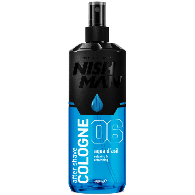 Nishman Cologne après-rasage Aqua D'asil 400 ml