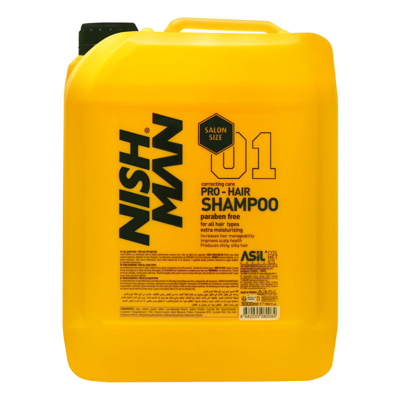 Nishman Pro Shampoo without parabens 5l