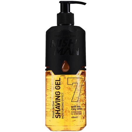 Nishman 7 Gold One shaving gel Easy Tattoo Gel 400ml