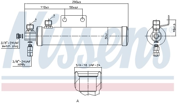 Dryer, air conditioning NISSENS 95511