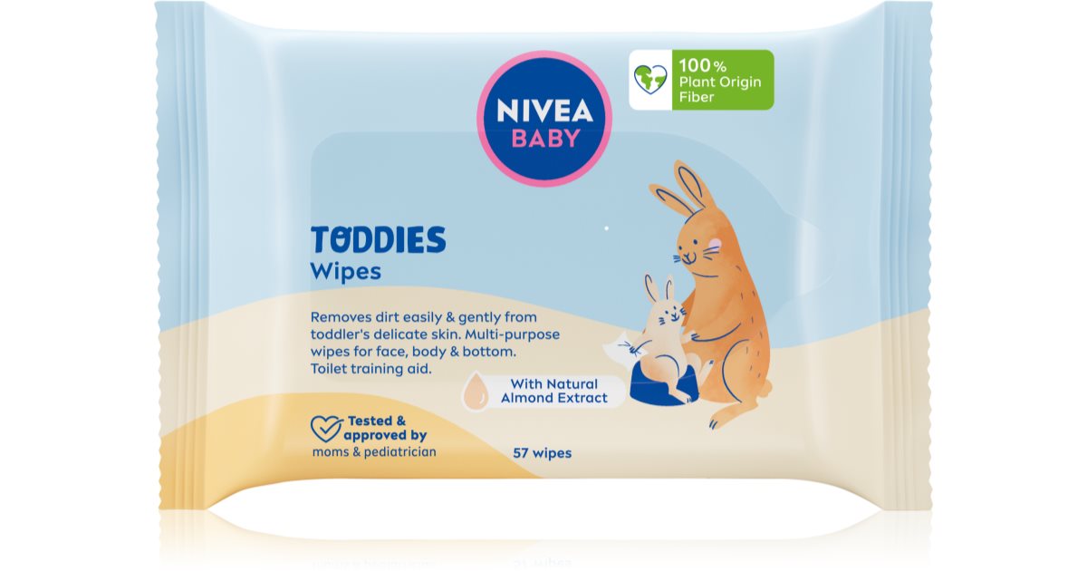Nivea Babyservetter - 57 stycken