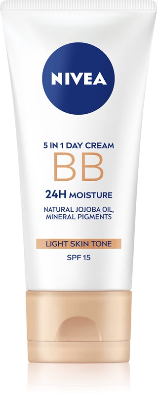 Nivea BB Cream SPF 10 5in1 - 5 in 1 Beauty Moisturizer 50 ml Fair Complexion
