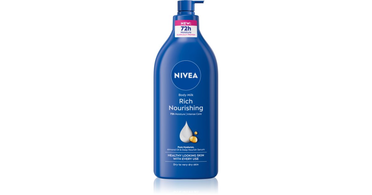 Nivea Nourishing body lotion for dry or very dry skin (Body Milk) 400 ml