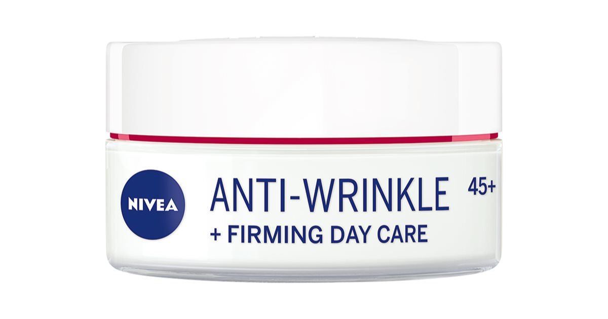 Nivea Anti-Wrinkle Firming - Cremă de întărire zilnică împotriva ridurilor 45+ - 50ml