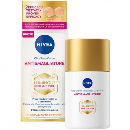 Nivea Nivea Luminous630 Kroppsolja-Serum mot bristningar 100 ml