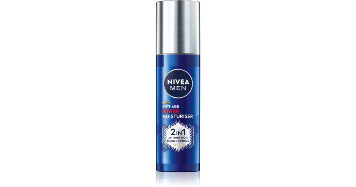 Nivea Anti-Age Power Moisturizer SPF 30 – Kräftigende Creme für Männer – 50 ml