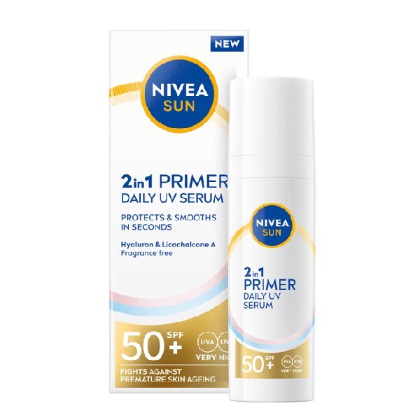 Nivea 2-i-1 ansiktsserum SPF 50+ 30 ml