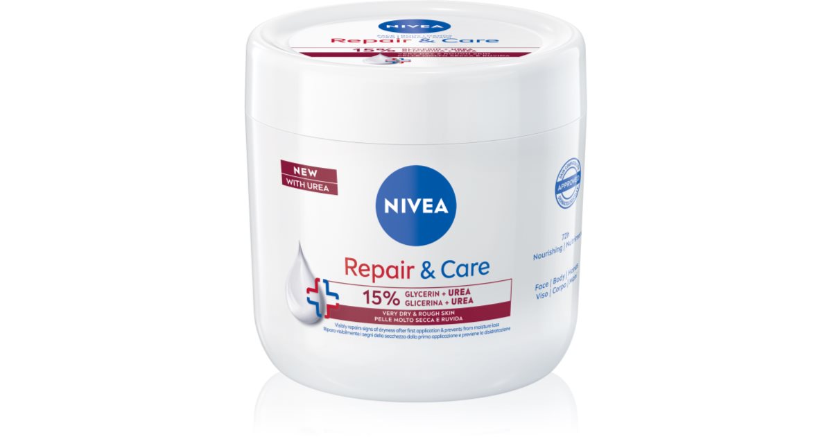 Nivea Cremă nutritivă pentru repararea și îngrijirea ureei 400 ml
