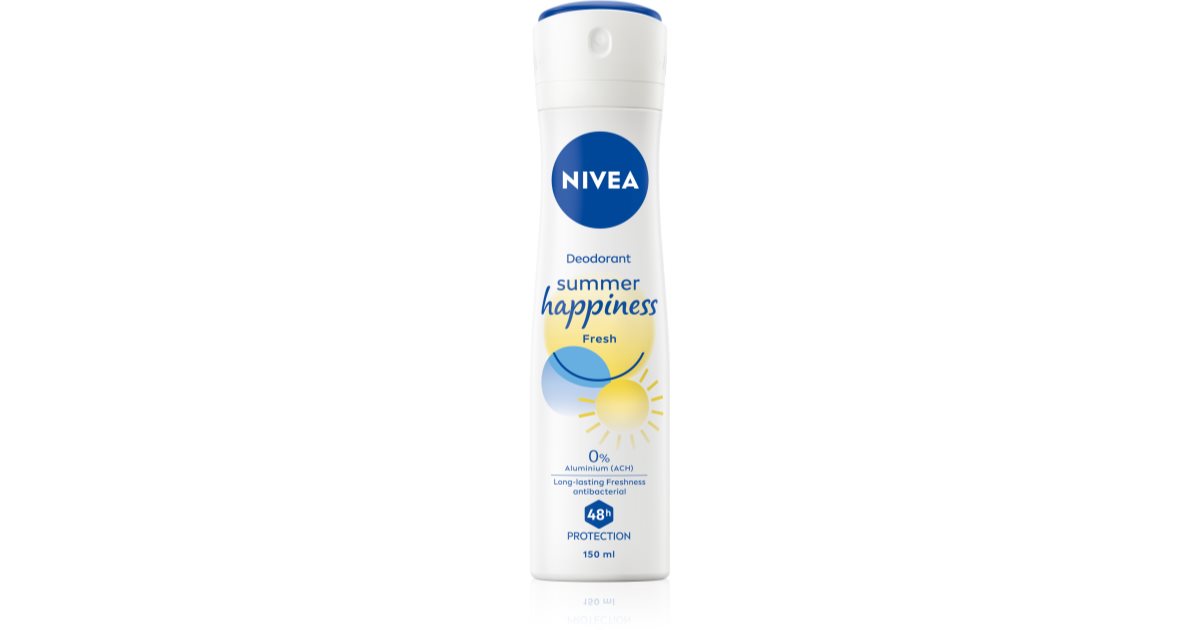 NIVEA Fericire de vară Fresh Deodorant spray fara aluminiu 150 ml