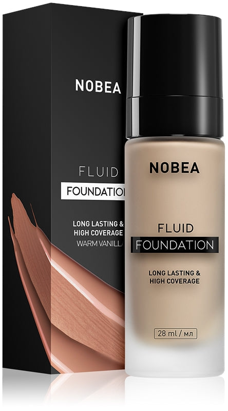 NOBEA Day-to-Day Long-lasting Fluid Foundation Color 04 Warm Vanilla 28 ml