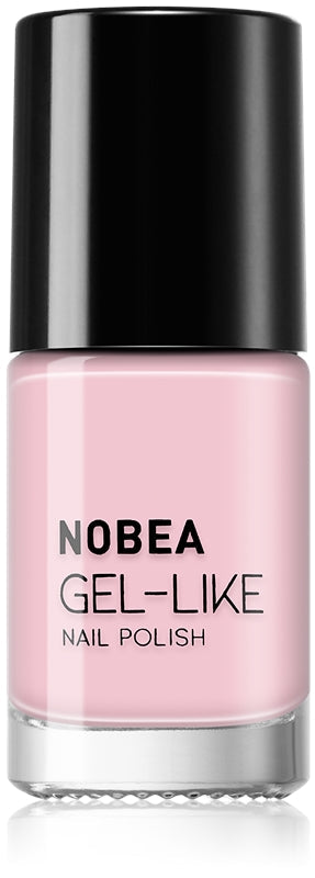NOBEA Żelowy lakier do paznokci Day-to-Day Gel-like w kolorze Baby pink #N49 6ml