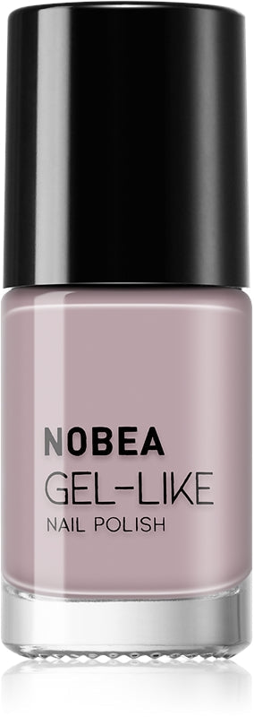 NOBEA Lakier do paznokci Day-to-Day Gel-like żel efekt kolor Beige nutmeg #N52 6 ml