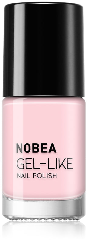 NOBEA Dag-til-dag Gel-lignende neglelakk geleffekt farge Misty rose #N59 6 ml