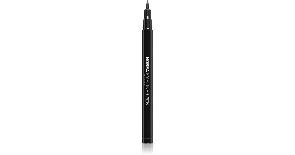 NOBEA Eyeliner wodoodporny w płynie Day-to-Day w kolorze markera Ultra czarny 1,1 ml