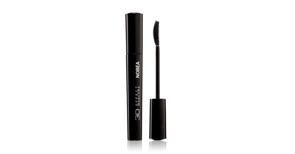 NOBEA Festlig 3D Effect Volumizing Mascara med 3D effekt farge 001 svart 8 ml