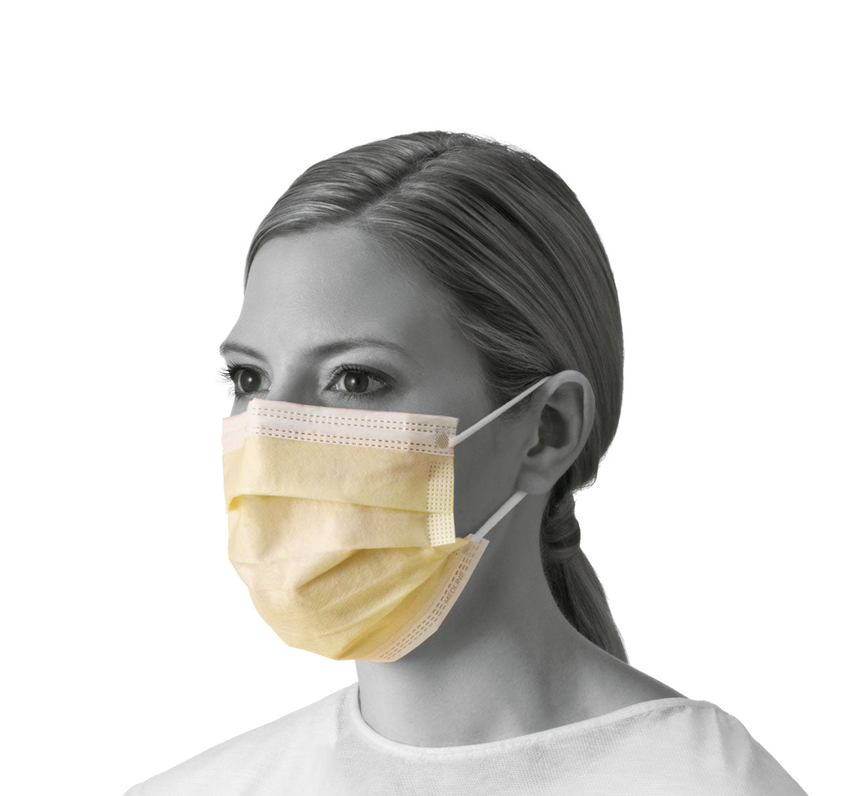 Isolation Face Masks with Earloops, PolyPropylene, Case