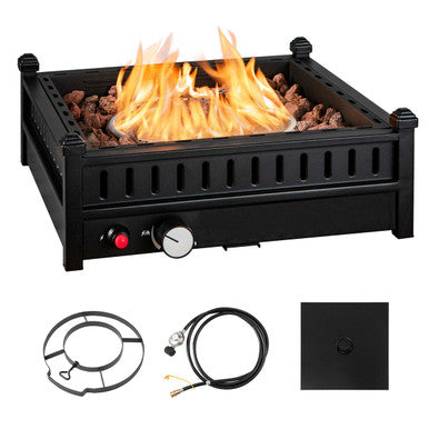 16.5-Inch Tabletop Propane Fire Pit with Simple Ignition System