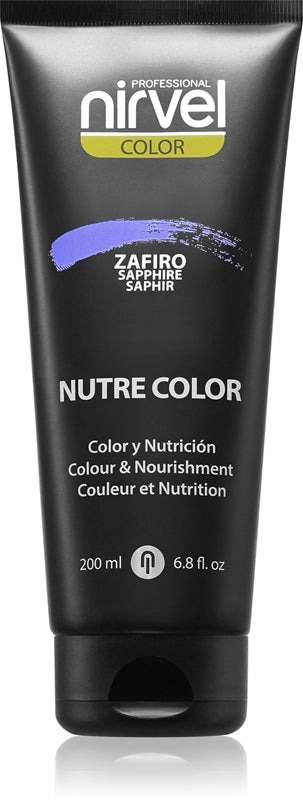 Nirvel Nutre Color närande färgat hårinpackning Sapphire 200 ml