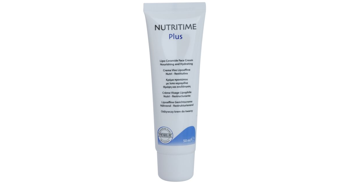 Synchroline Nutritime Plus närande och återfuktande kräm med ceramider 50 ml