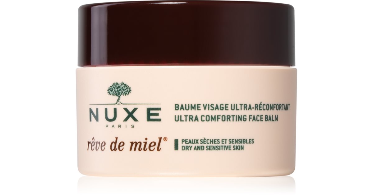 Nuxe Reve de Miel Ultra Comforting Face Balm - Daglig hudgelkrem - 50 ml