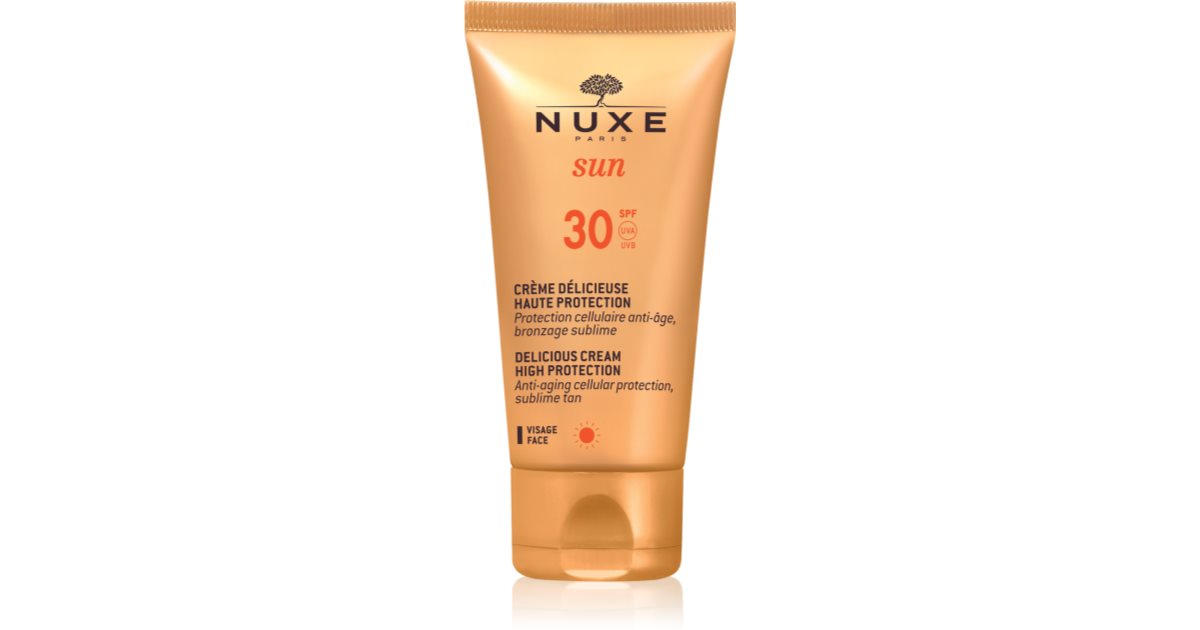 Nuxe Sun SPF30 Delicious Face Sun Cream 50ml