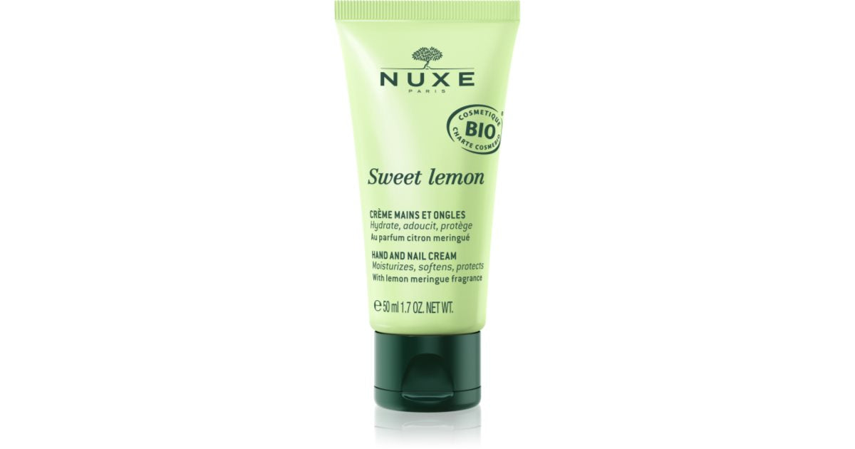 EKOLOGISK hand- och nagelkräm Nuxe Sweet Lemon 50ml