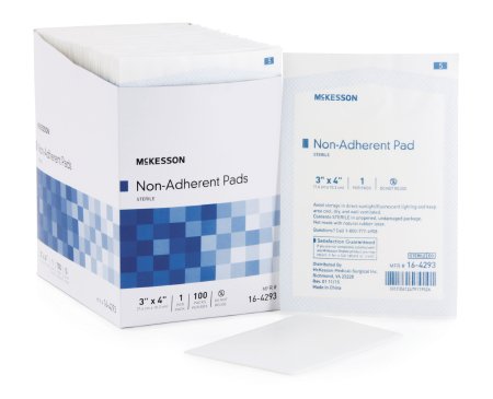 McKesson Non-Adherent Dressing, 3" x 4", 1200 Each - Case